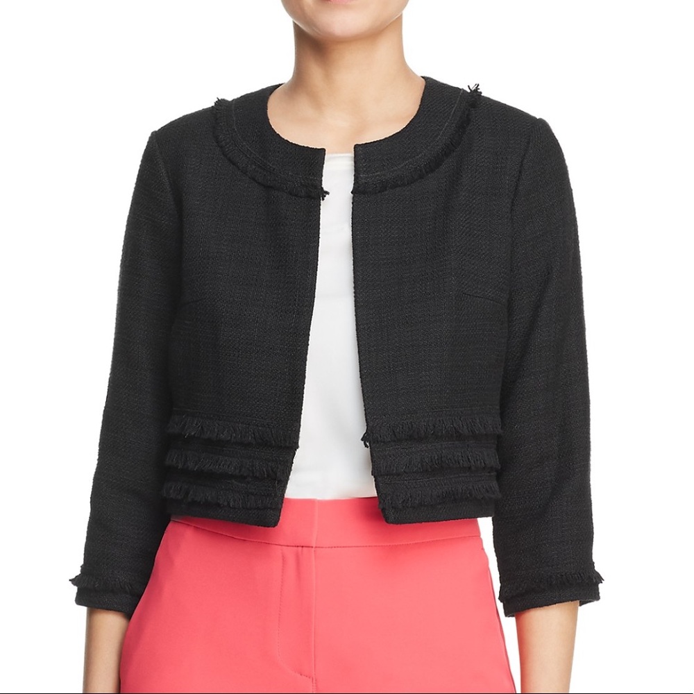 Karl Lagerfeld Paris Cropped Jacket